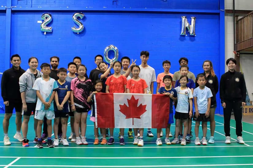 Paragon Badminton Academy training